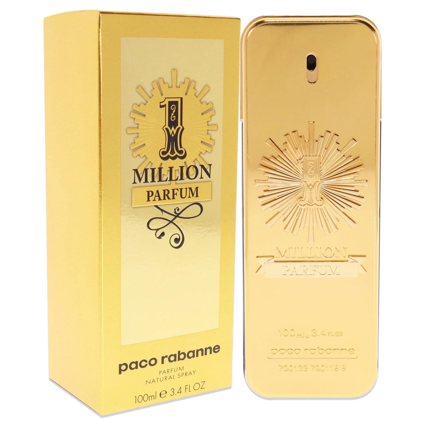 1 Million by Paco Rabanne 3.4 oz Pure Parfum Spray for Men
